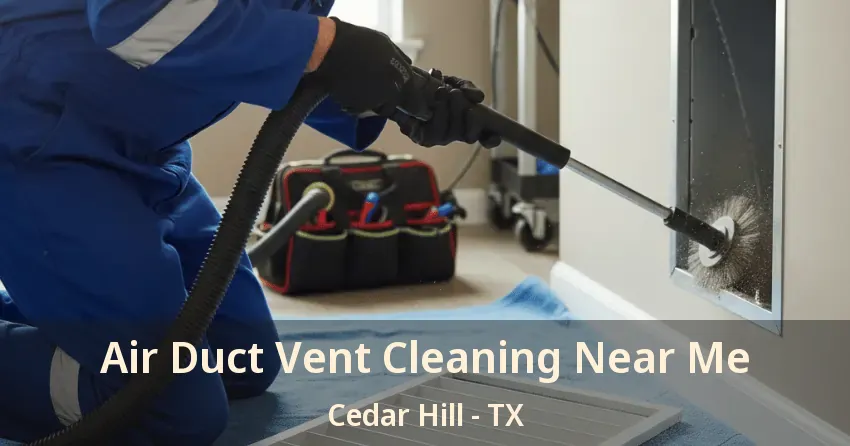 Air Duct Vent Cleaning Near Me Cedar Hill - TX
