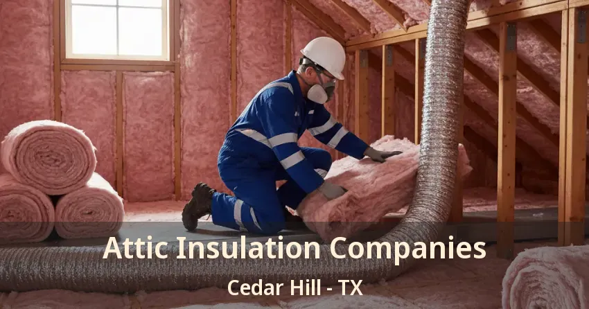 Attic Insulation Companies Cedar Hill - TX