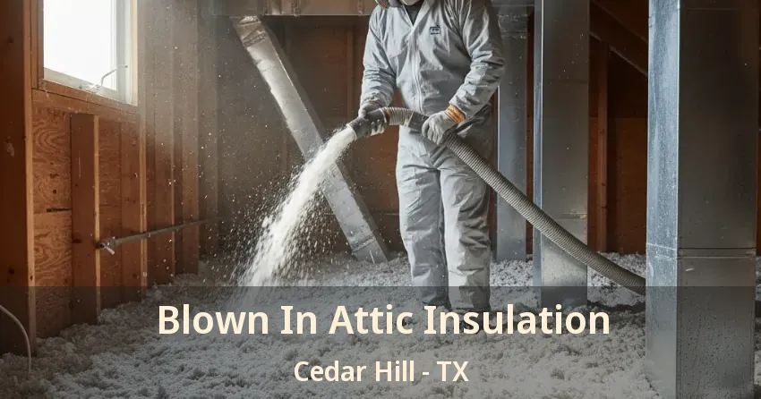 Blown In Attic Insulation Cedar Hill - TX