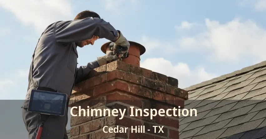 Chimney Inspection Cedar Hill - TX