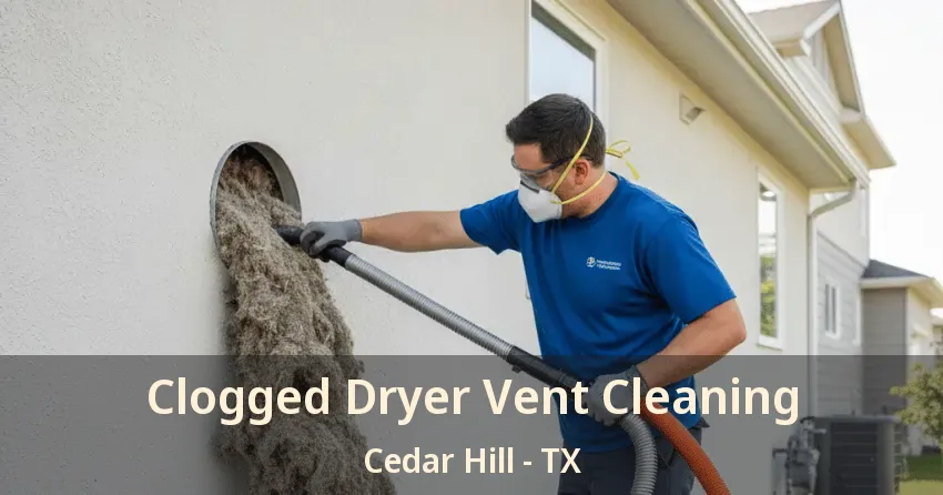 Clogged Dryer Vent Cleaning Cedar Hill - TX
