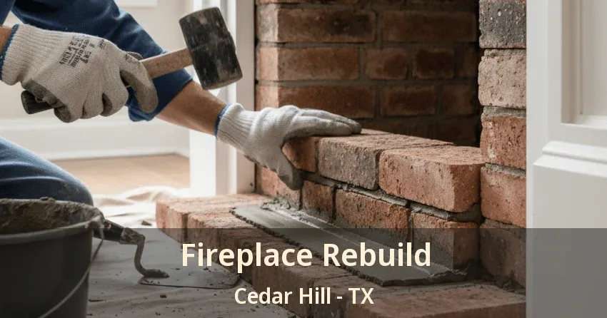 Fireplace Rebuild Cedar Hill - TX
