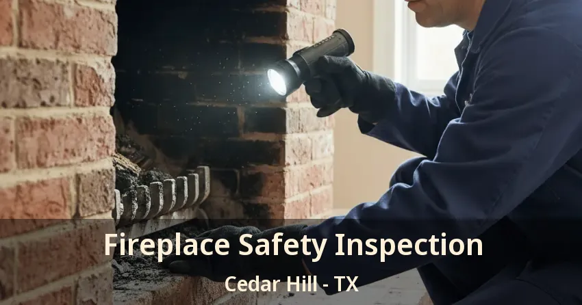 Fireplace Safety Inspection Cedar Hill - TX Fireplace Safety Inspection Cedar Hill - TX
