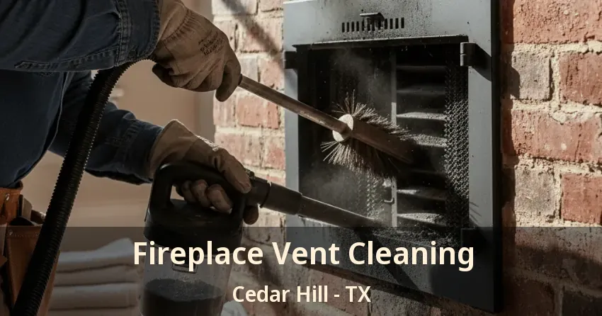 Fireplace Vent Cleaning Cedar Hill - TX