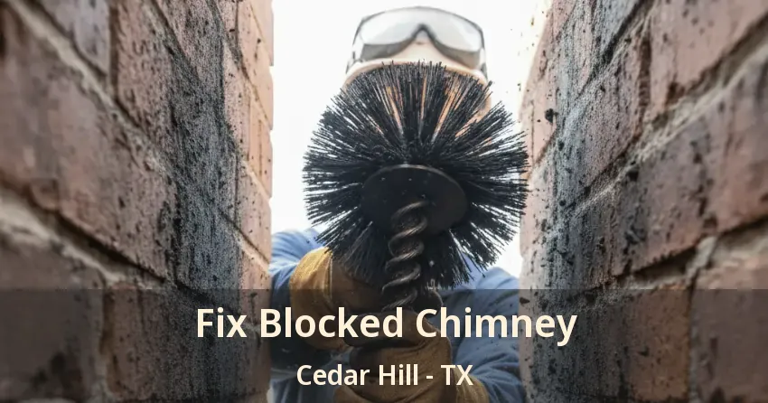 Fix Blocked Chimney Cedar Hill - TX