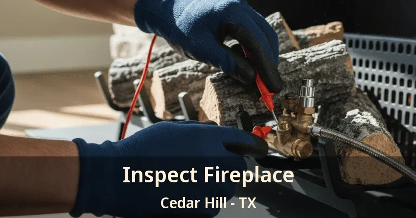 Inspect Fireplace Cedar Hill - TX