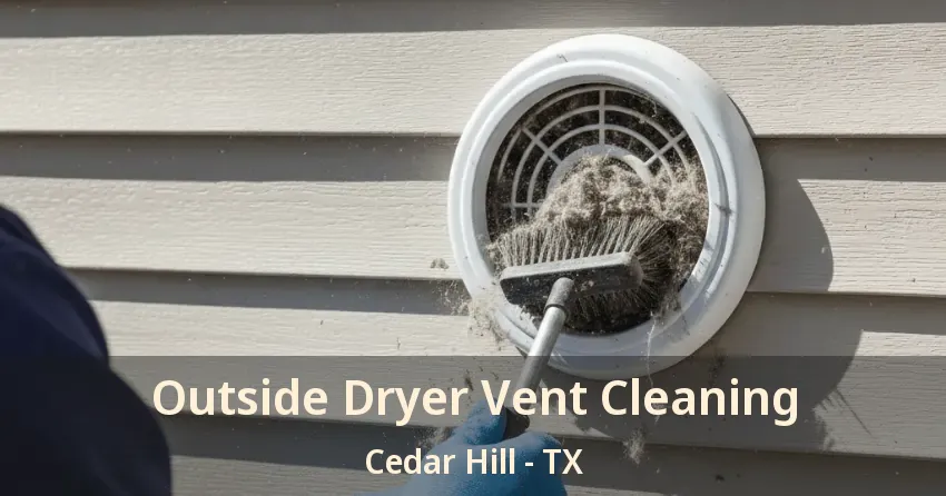 Outside Dryer Vent Cleaning Cedar Hill - TX