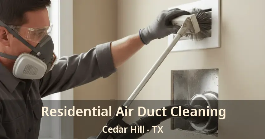 Residential Air Duct Cleaning Cedar Hill - TX
